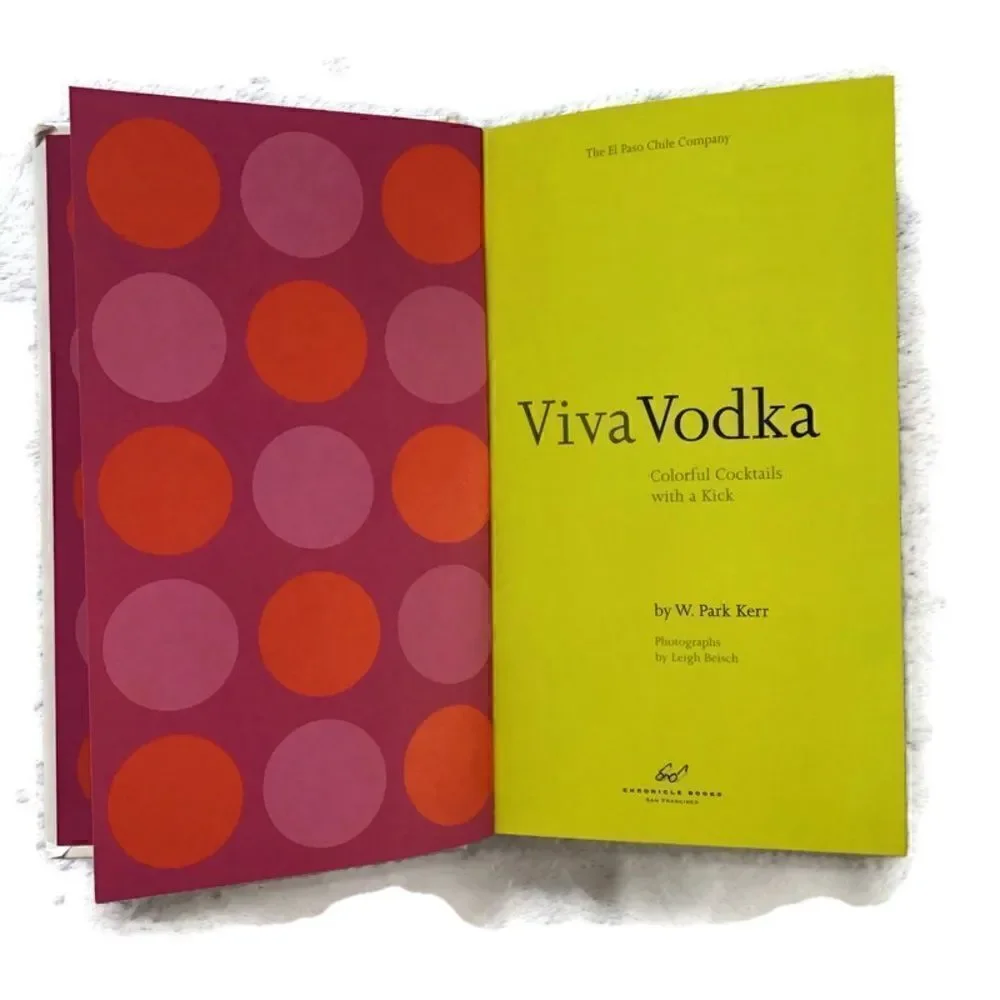 Viva Vodka Colorful Cocktails Recipe Book